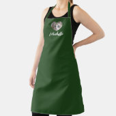 Personalized name, Custom barista apron Schort (Insitu)