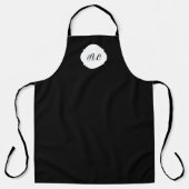 Personalized name, Custom barista apron Schort (Voorkant)