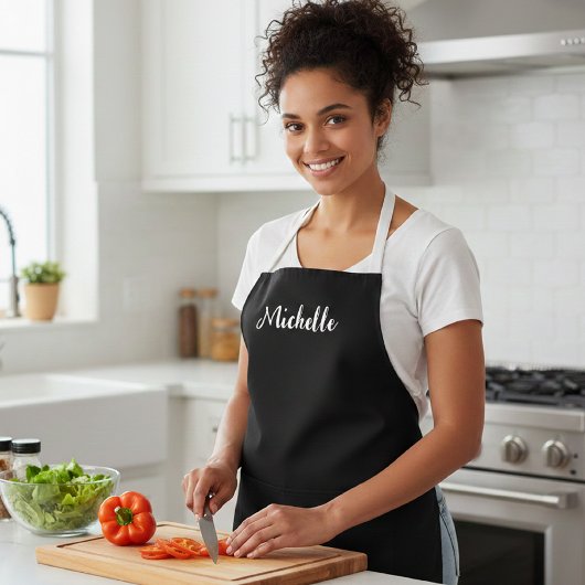 Personalized name, Custom barista apron Schort