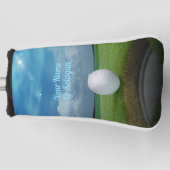 Personalized Name Custom Golf Club Head Cover (Voorkant)