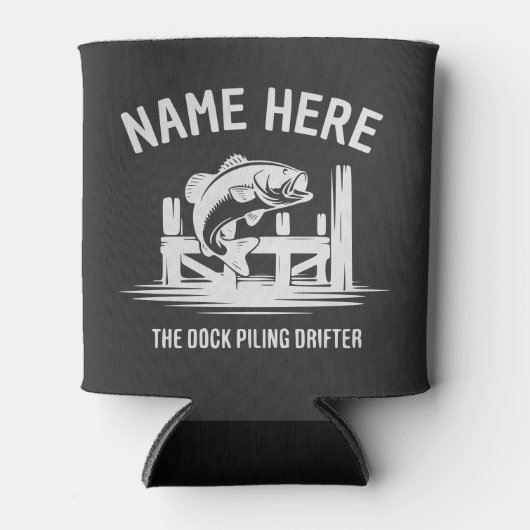 Personalized Name Dock Shadow Bass Blikjeskoeler (Voorkant)