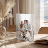 Personalized Name Family Photo Fotoblokken