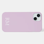 PERSONALIZED NAME INITIËLE STIJLVOOL MODERN MINIMA iPhone HOESJE (Achterkant horizontaal)