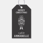 Personalized Name Merry Christmas Prince Cadeaulabel (Voorkant)