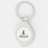 Personalized Name Metal Keychain (Voorkant)