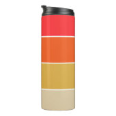 Personalized Name Modern Simple And Trendy Thermosbeker (Geroteerd rechts)
