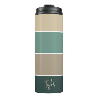 Personalized Name Modern Simple And Trendy Thermosbeker