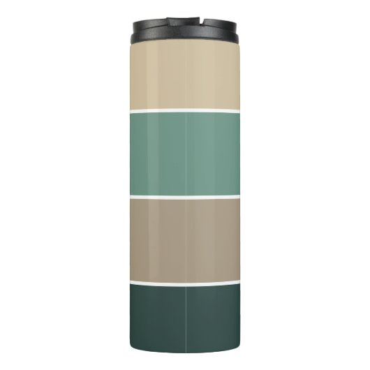 Personalized Name Modern Simple And Trendy Thermosbeker (Achterkant)