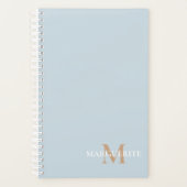 Personalized Name Monogram Planner (Voorkant)