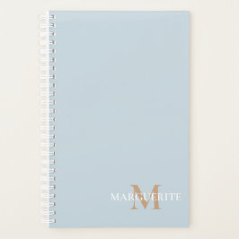 Personalized Name Monogram Planner