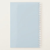 Personalized Name Monogram Planner (Achterkant)