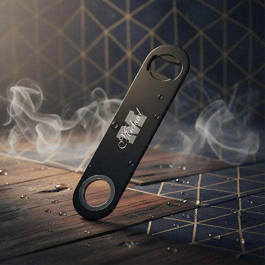 Personalized name monogram Pro Speed bottle opener Speed Flessenopener