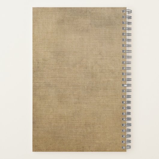 Personalized Name Notebook Add your Name Notitieboek (Achterkant)