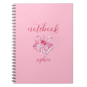 Personalized Name Notebook | Custom Name Journal  Notitieboek (Voorkant)