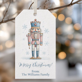Personalized Name Nutcracker Christmas Cadeaulabel
