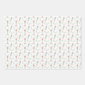 Personalized Name Nutcracker Christmas  Inpakpapier Vel (Voorkant 2)