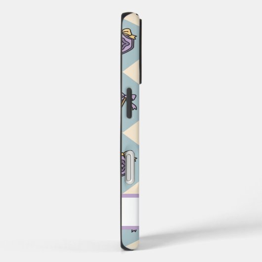 Personalized Name Phone Case Girly (Achterkant / Rechts)