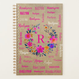 Personalized Name Planner Add your Name