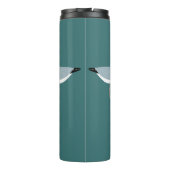 Personalized Name Seagull Nautical Thermosbeker (Achterkant)