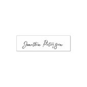 Personalized name signature script  zelfinktende stempel (Design)