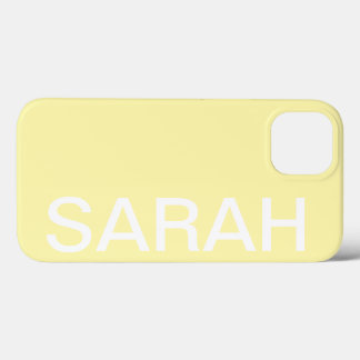 Personalized Name Simple Stylish Modern Minimal Case-Mate iPhone Case