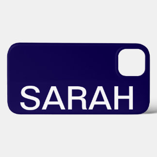 Personalized Name Simple Stylish Modern Minimal Case-Mate iPhone Case