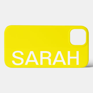 Personalized Name Simple Stylish Modern Minimal Case-Mate iPhone Case