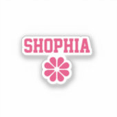 Personalized Name Sticker | Custom Name Sticker  (Voorkant)