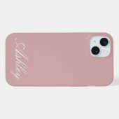 Personalized Name Stylish Modern Elegant Minimal  iPhone Hoesje (Achterkant horizontaal)