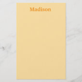 PERSONALIZED NAME STYLISH MODERN OFFICE SCHOOL  BRIEFPAPIER (Voorkant)