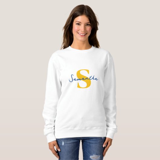 Personalized name Sweatshirt (Voorkant volledig)
