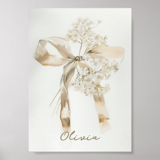 Personalized Name Wall Art Poster (Voorkant)