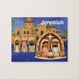 Personalized Nativity  Legpuzzel