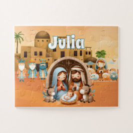 Personalized Nativity  Legpuzzel