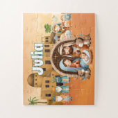 Personalized Nativity  Legpuzzel (Verticaal)