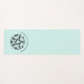 Personalized Nature Floral  Yogamat (Voorkant (horizontaal))