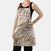 Personalized Neutral Palm Shadows Tropical Schort (Insitu)