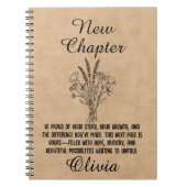 Personalized New Chapter Spiral Journal Gift Notitieboek (Voorkant)