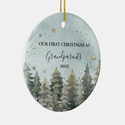 Personalized New Grandparents Ornament (Rechts)