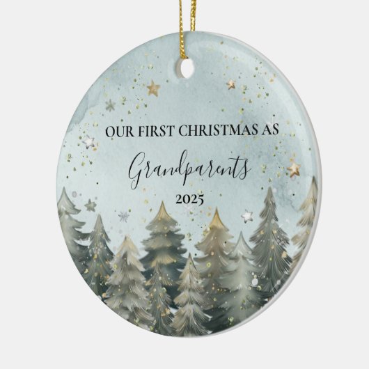 Personalized New Grandparents Ornament (Links)