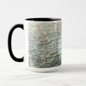 Personalized New Hampshire Map | Coastal NH Mug Mok (Links)