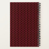 Personalized "Newberg" Pattern Spiral Notebook Notitieboek (Achterkant)