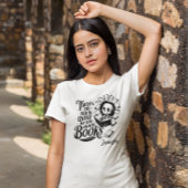 Personalized No Such Thing As Too Many Books T-shirt