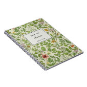 Personalized Notebook for Moms, Unique Floral  Notitieboek (Rechterzijde)