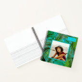 Personalized Notebook Sketch Pad Palm Fronds Notitieboek (Binnen)