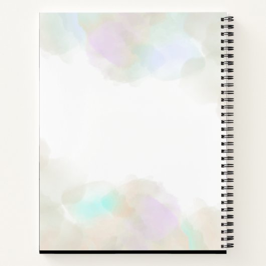 Personalized Notes Office Meeting  Notitieboek (Achterkant)