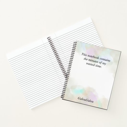 Personalized Notes Office Meeting  Notitieboek (Binnen)