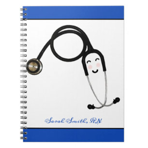 personalized nurse gift notitieboek