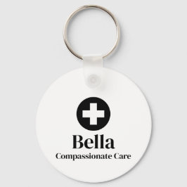 Personalized Nurse Name Sleutelhanger