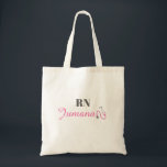 Personalized Nurse Tote Bag | Custom Nurse Name<br><div class="desc">Carry your essentials in style with this personalized nurse tote bag.
Add a custom name to create a unique and thoughtful gift perfect for nurses, nursing students, or everyday use.
A practical and meaningful accessory for work, shopping, or daily errands.</div>